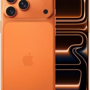 Apple iPhone 17 Pro Max, US Version, 256GB, eSIM, Cosmic Orange- Unlocked (Renewed)